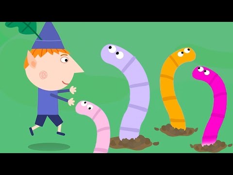 Ben and Holly&rsquo;s Little Kingdom | Worm Hunting | 1Hour | Kids Videos