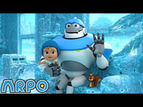 Il paese invernale | Cartoni animati per Bambini | ARPO il Robot Italiano🤖