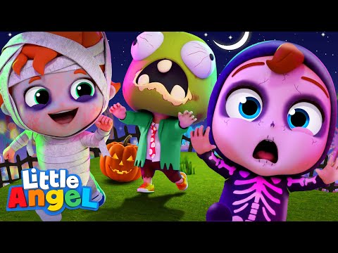 Halloween Carnival | Little Angel Kids Songs &amp; Nursery Rhymes