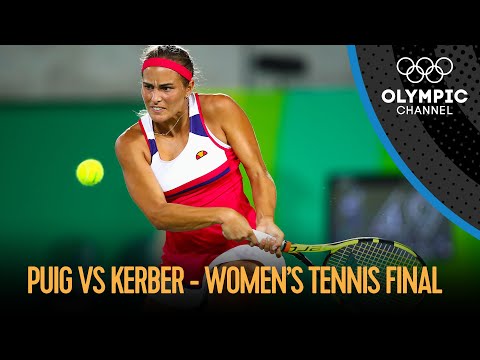 Monica Puig (PUR) vs Angelique Kerber (GER) - Women's Tennis Singles Final | Rio 2016 Replay