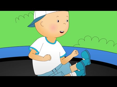 Caillou and the Trampoline | Caillou Cartoon