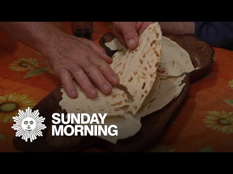 The flatbread central to culinary life in Sardinia