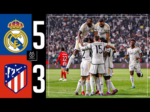 Real Madrid 5-3 Atl&eacute;tico de Madrid | HIGHLIGHTS | Spanish Super Cup