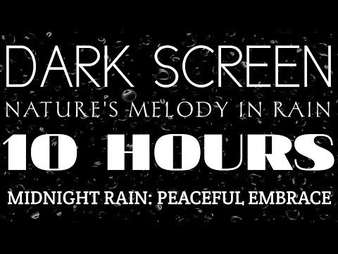 Velvet Rainfall Serenity | Midnight Noir 🌧️🌌