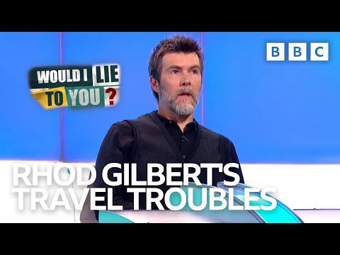 Rhod Gilbert's Travel Troubles! | Would I Lie To You?