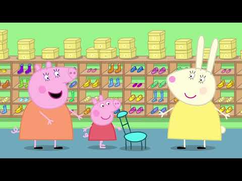 Peppa Pig Buys New Shoes!