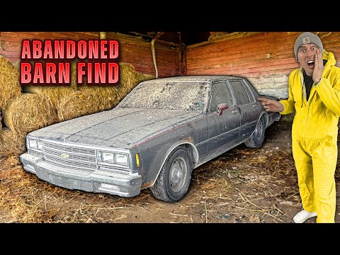 ABANDONED BARN FIND First Wash In 10 Years Chevy Impala! Satisfying Car Detailing Restoration