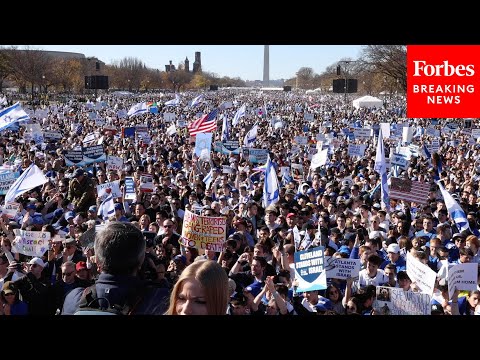 Tens Of Thousands Join 'March For Israel' In Washington, D.C.