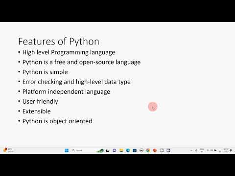 Features of Python