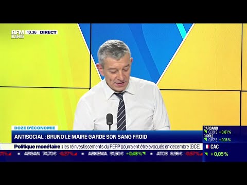 Doze d'&eacute;conomie : Antisocial, Bruno Le Maire garde son sang-froid