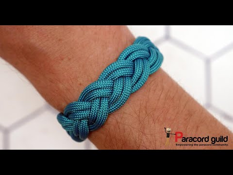 Double braided paracord bracelet