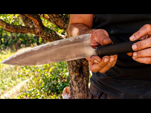 Making a Sharp Kitchen Knife from Scratch