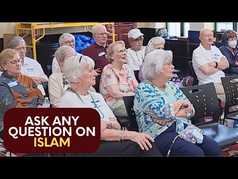 Senior Americans were told to ask any question about ISLAM&amp;hellip;And they did!