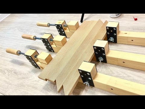 How To Make Bar clamps? Homemade Wooden Bar clamps with Just a few Tools🛠 || Cheap and Easy 💰 || DIY
