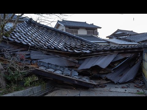 Rescue workers race against time in Japan following earthquake