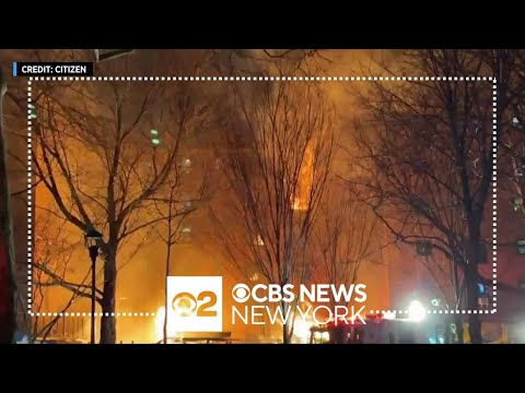 Apartments destroyed in New Year's Eve fire in Brooklyn