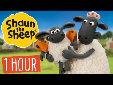 1 HOUR Compilation | Episodes 1-10 | Shaun the Sheep S1