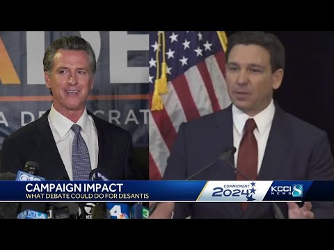 KCCI Political Analyst: DeSantis, Newsom debate unlikely to change minds in Iowa