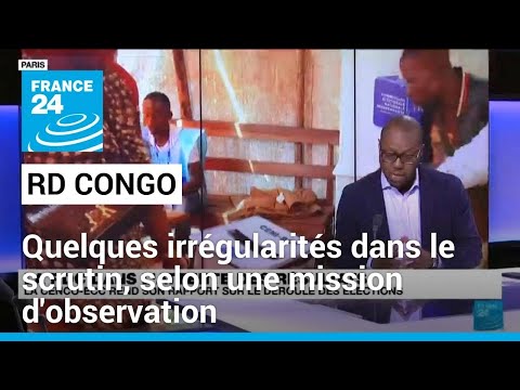 RD Congo : certaines irr&eacute;gularit&eacute;s dans le scrutin une mission d'observation des &eacute;glises