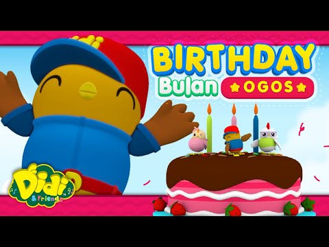 Selamat Hari Jadi Bulan Ogos | Didi &amp; Friends