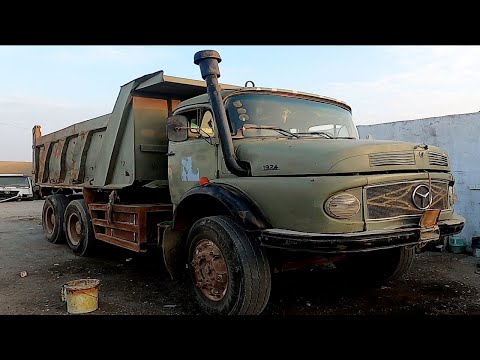 Old Mercedes 1924 Truck Chassis Rebuilding and Restoration Complete Video || Truck World 1||