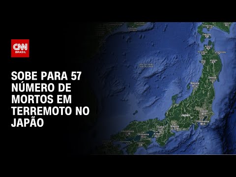 Sobe para 57 n&uacute;mero de mortos em terremoto no Jap&atilde;o | BRASIL MEIO-DIA