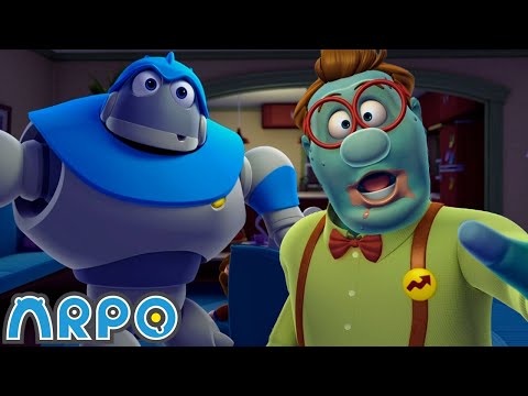 Arpo the Robot | Run For Your Life ARPO | Arpo Full Episodes | Compilation | Funny Cartoons for Kids