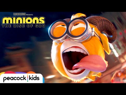 The Minions Take on the Vicious 6 - Animal Style | MINIONS: THE RISE OF GRU