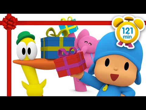 🎁 POCOYO em PORTUGU&Ecirc;S do BRASIL - Presentes de Natal [121 minutos] |DESENHOS ANIMADOS para crian&ccedil;as