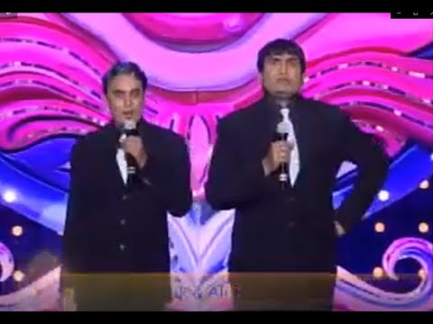 Irfan Malik &amp; Ali Hasan Best Comedy at Rajiv Gandhi Award Mumbai