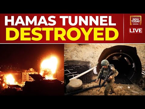 Gaza War LIVE: IDF Finds Tunnels In Gaza Used By Hamas | Hamas Tunnel Network | Israel Vs Palestine