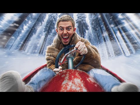 JE ME SUIS RAMASS&Eacute; EN LUGE &Agrave; PLEINE VITESSE ! (Vacances au Chalet)