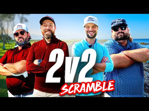 Scramble match at the BEST golf course in Scotland!