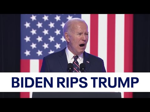 Biden rips into Trump for 'assault on democracy'