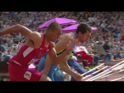 Decathlon - Eaton Sets 100m Olympic Best - Full Event - London 2012 Olympics