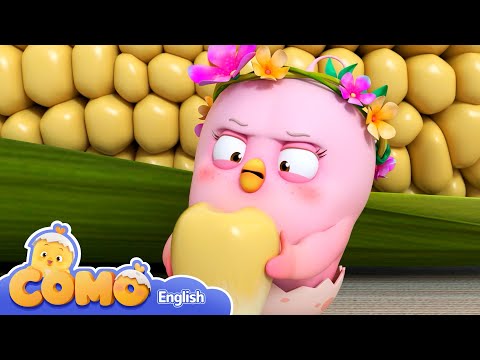 Curious Como | Corn + More Episodes 12min | Cartoon video for kids | Como Kids TV