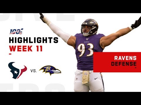 Ravens Crush Texans w/ 7 Sacks | NFL 2019 Highlights