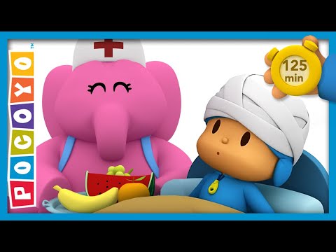 🤕 POCOYO AND NINA - Pocoyo is sick [120 min] | ANIMATED CARTOON for Children | FULL episodes