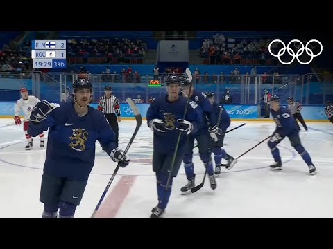 🏒 First ever gold for Finland | Men's gold medal game highlights | Ice Hockey Beijing 2022