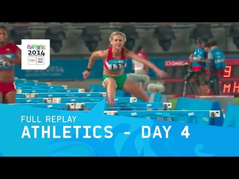 Athletics - Day 4 | Full Replay | Nanjing 2014 Youth Olympic Games