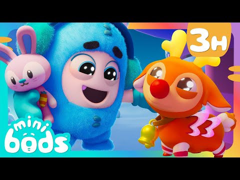 Snowhoof | 🌈 Minibods 🌈 | Preschool Learning | Moonbug Tiny TV