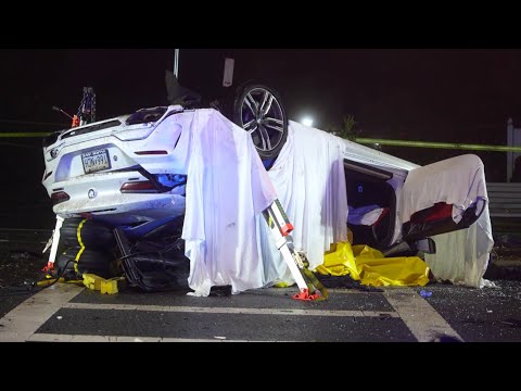 Double Fatal BMW Crash / Teaneck, New Jersey 10.21.23