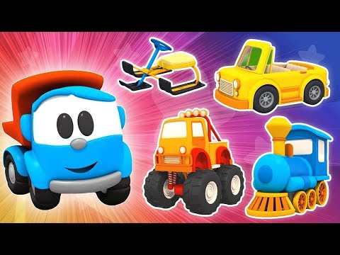 Leo the Truck for Kids. Car Cartoons Full Episodes