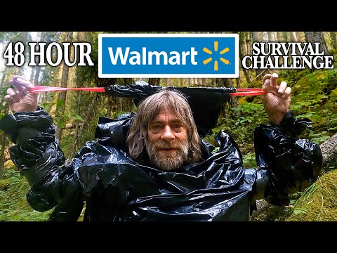 48 Hour Walmart Survival Challenge Catch &amp; Cook