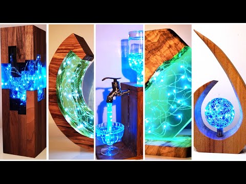 5 Most Amazing Epoxy Resin Lamps / Resin Art