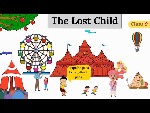 the lost child class 9 in hindi animation / class 9 moments chapter 1