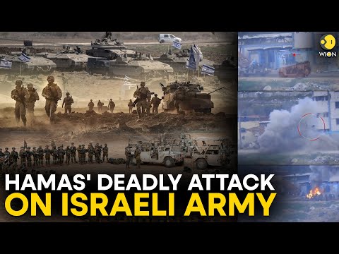 Hamas releases footage of purported strike on Israeli military vehicle I WION Originals