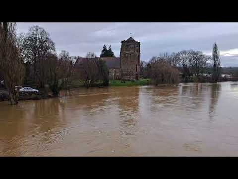 River Severn at Atcham Shropshire