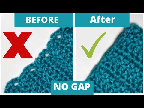 CROCHET STRAIGHT EDGES IN 1 MINUTE!! Crochet Hacks, Tips &amp; Tricks