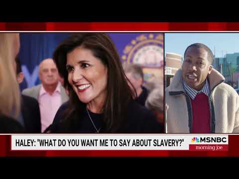 Reporter DESTROYS Gov. Nikki Haley For Civil War Slavery Comment